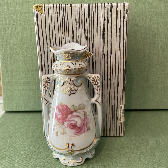 Vintage Royal Dux Bohemia Bud Vase - Picture 7 of 7